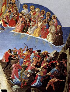 Fra Angelico - Last Judgement (detail) - WGA00470. Free illustration for personal and commercial use.