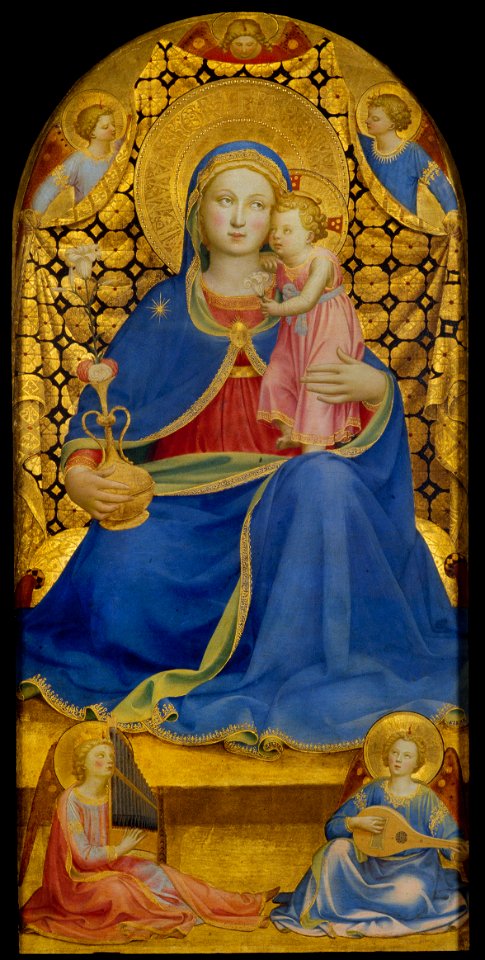 Fra Angelico - Virgin of Humility - Google Art Project