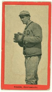 Foxen, Portsmouth Team, baseball card portrait LCCN2007683838