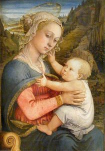 Fra Filippo Lippi-Maria mit dem Kinde