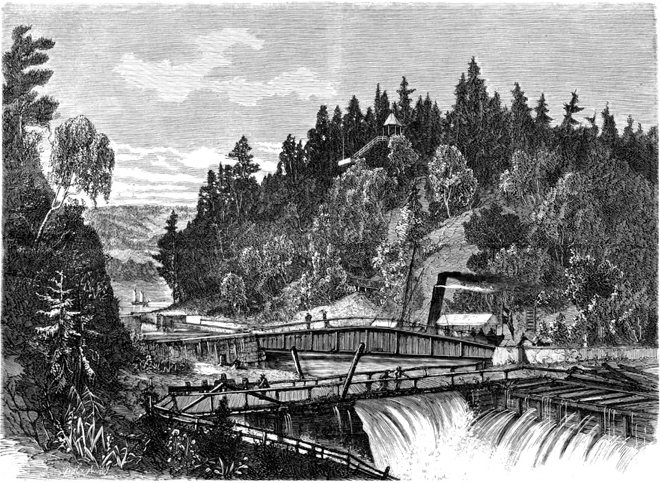 Fra Dalslands canal I. Håfveruds aquaduct