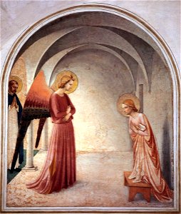 Fra Angelico - Annunciation (Cell 3) - WGA00538