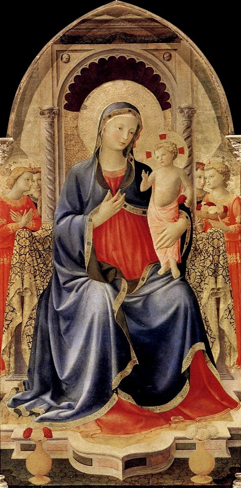 Fra Angelico - Cortona Polyptych (central panel) - WGA00486
