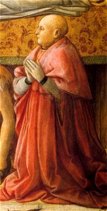 Fra Filippo Lippi - Funeral of St Jerome (detail) - WGA13303