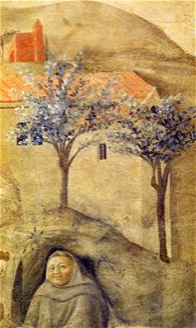 Fra Filippo Lippi - Confirmation of the Carmelite Rule (detail) - WGA13169