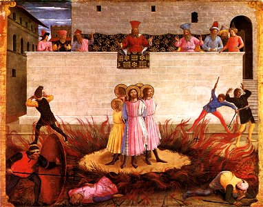 Fra Angelico - Saint Cosmas and Saint Damian Condamned - WGA00514