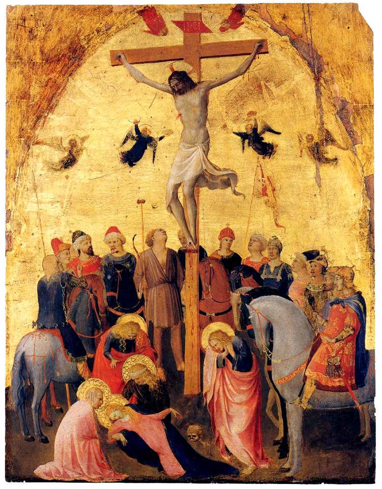 Fra Angelico - Crucifixion - WGA00645. Free illustration for personal and commercial use.