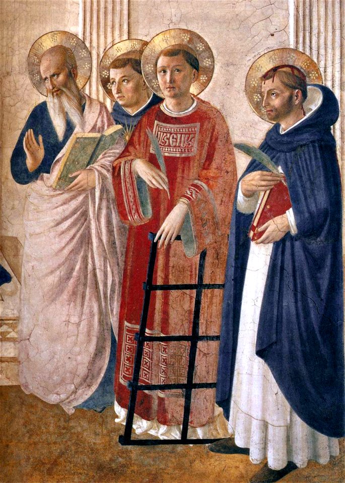 Fra Angelico - Sacra Conversazione (detail) - WGA00566