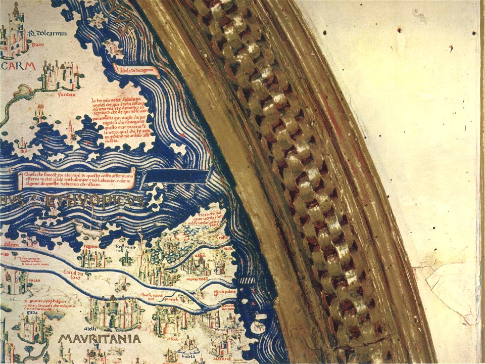 Fra Mauro map, sector XVIII