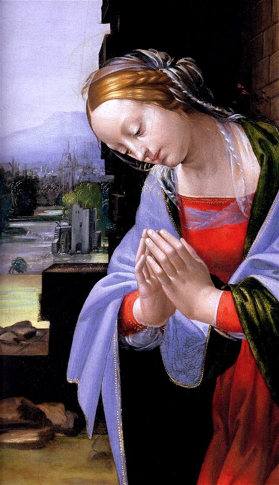 Fra Bartolomeo - The Adoration of the Christ Child (detail) - WGA01358
