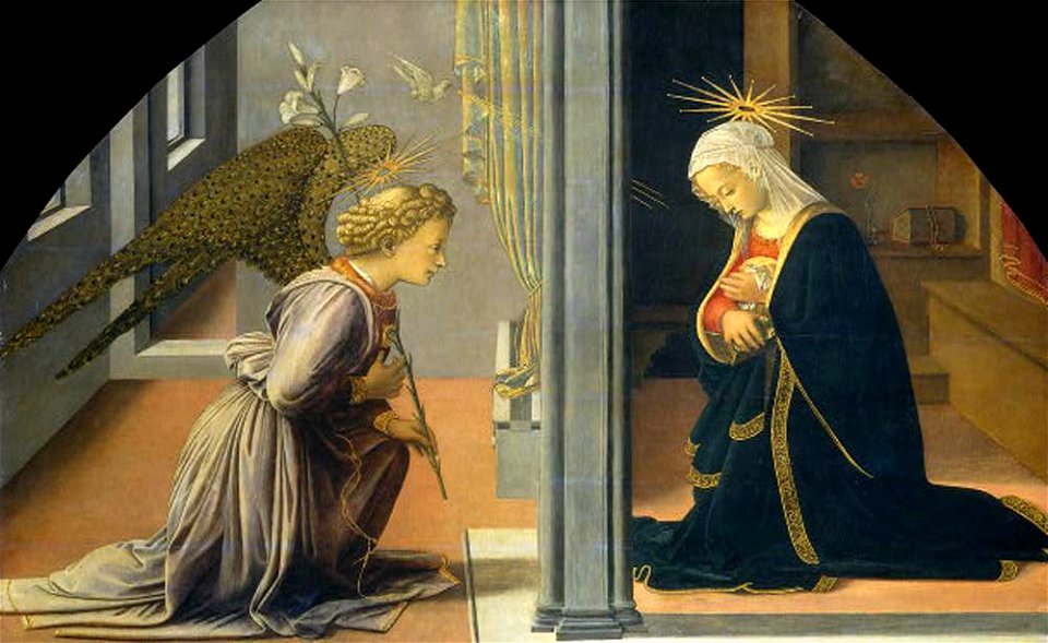 Fra Filippo Lippi - The Annunciation - WGA13191