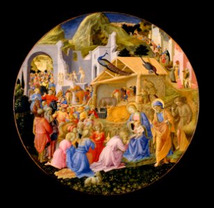 Fra Angelico Adoration. Free illustration for personal and commercial use.