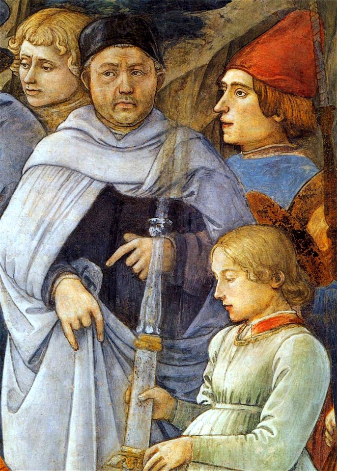 Fra Filippo Lippi - Death of the Virgin (detail) - WGA13315