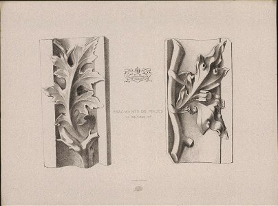 Fragments de Frises, Style Gothique, objectnr A 59239