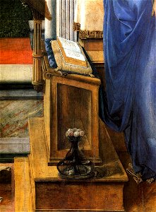 Fra Filippo Lippi - Annunciation (detail) - WGA13207