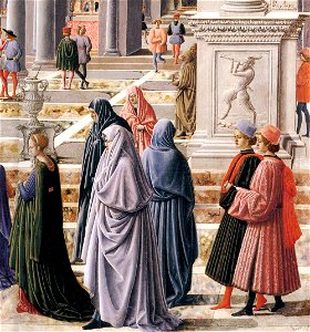 Fra Carnevale - The Presentation of the Virgin in the Temple (detail) - WGA04255