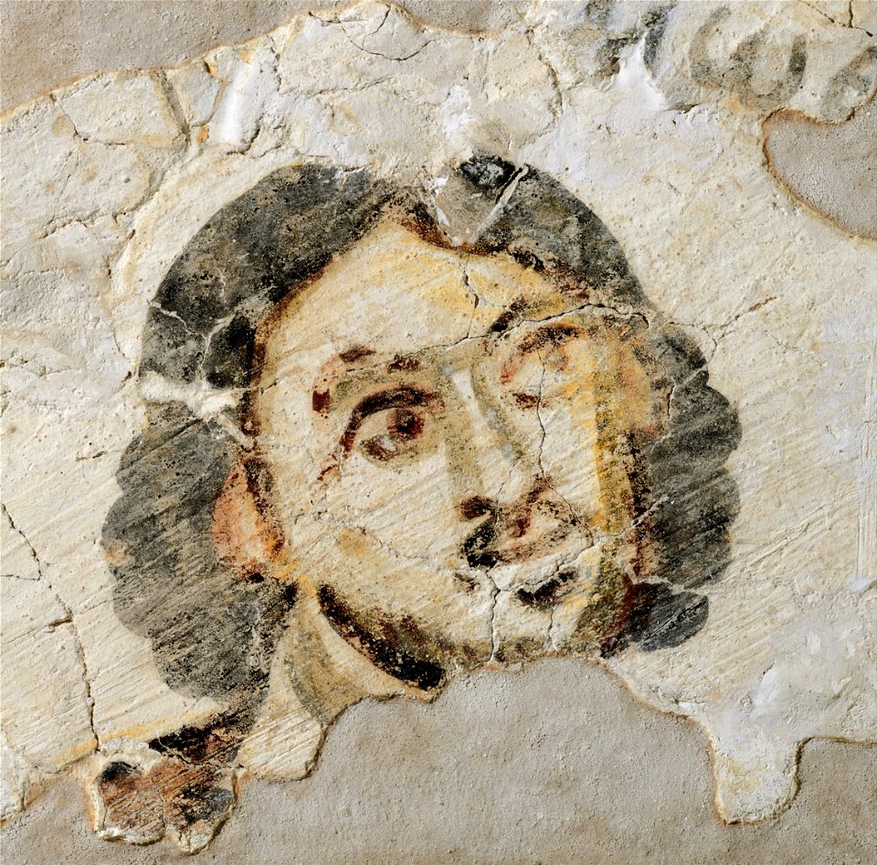 Fragment of a wall painting - Google Art Project