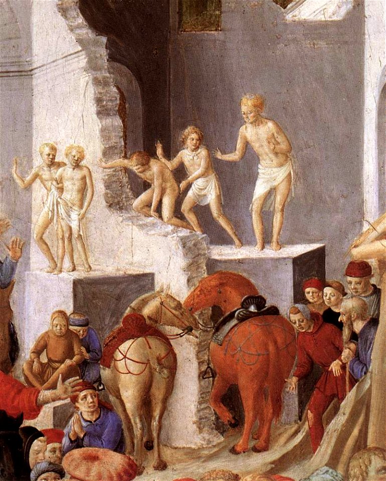 Fra Filippo Lippi - Adoration of the Magi (detail) - WGA13217