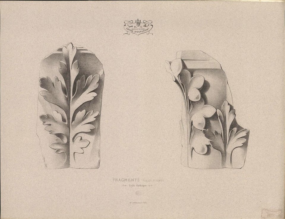 Fragments (Eglise St. Denis), Style Gothique, objectnr A 59243