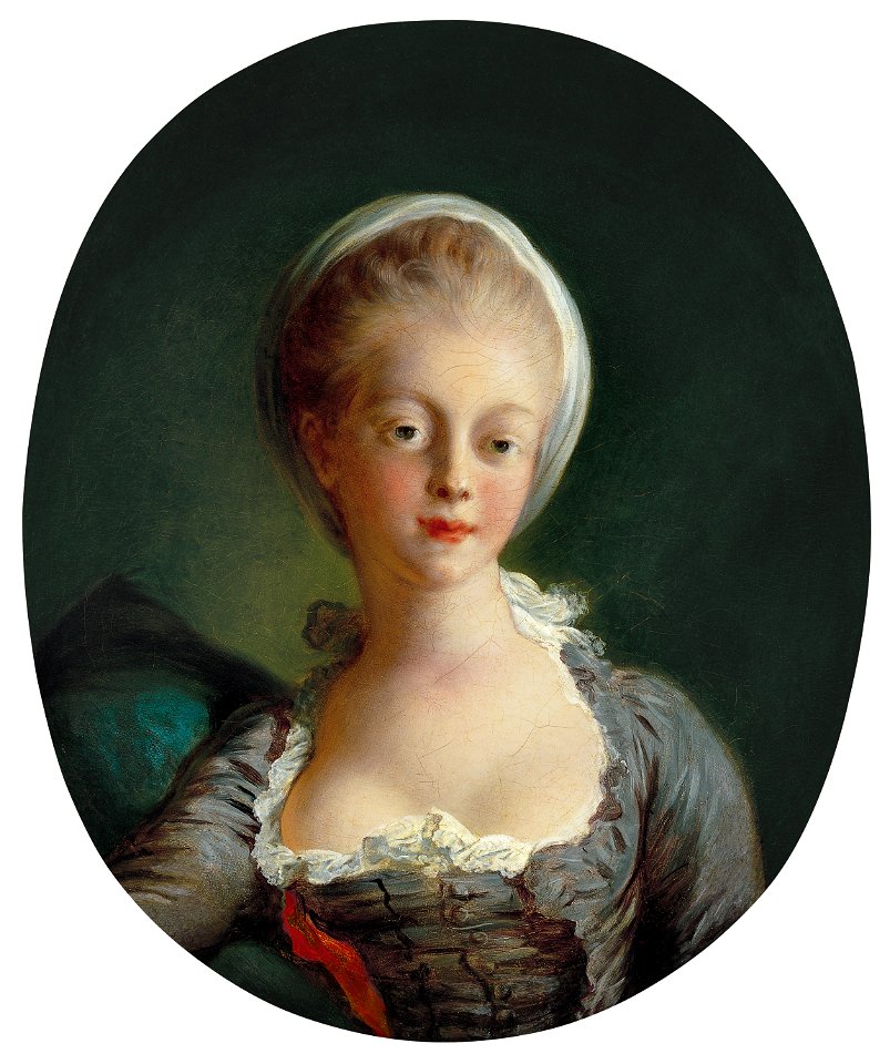 Fragonard - Portrait of a Young Lady, ca. 1770 - 1772