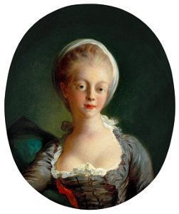 Fragonard - Portrait of a Young Lady, ca. 1770 - 1772