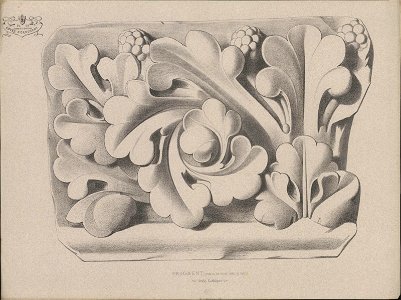 Fragment (portail de Notre Dame de Paris), Style Gothique, objectnr A 59232