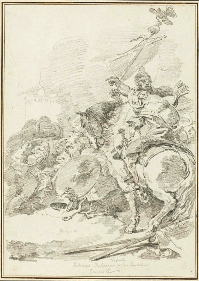 Fragonard after Tiepolo - Capture of Carthage
