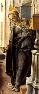 Fra Filippo Lippi - Annunciation (detail) - WGA13222