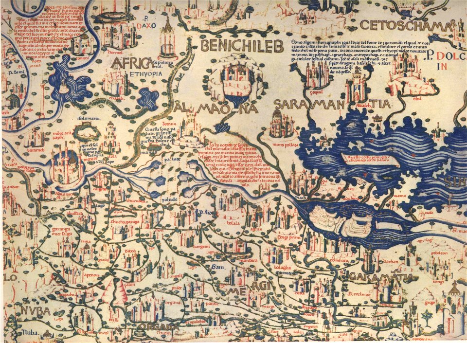 Fra Mauro map, sector XVII