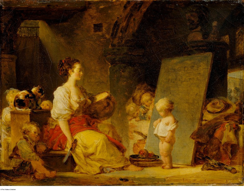 Fragonard - Dites donc s'il vous plaît (Say Please), c. 1780