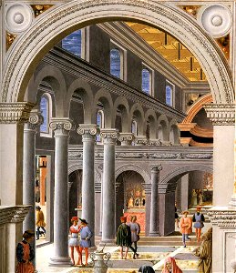 Fra Carnevale - The Presentation of the Virgin in the Temple (detail) - WGA04257