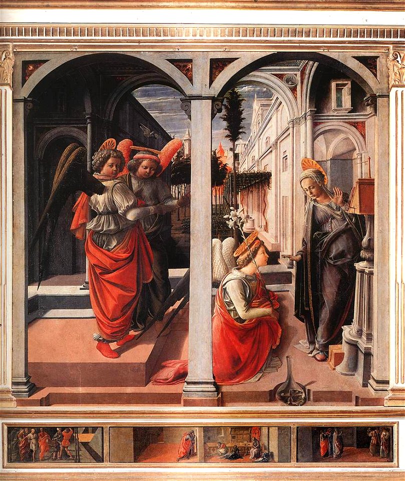 Fra Filippo Lippi - Annunciation - WGA13220