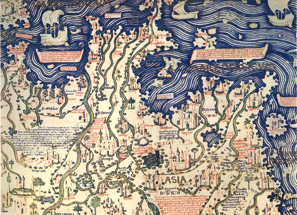 Fra Mauro map, sector XV
