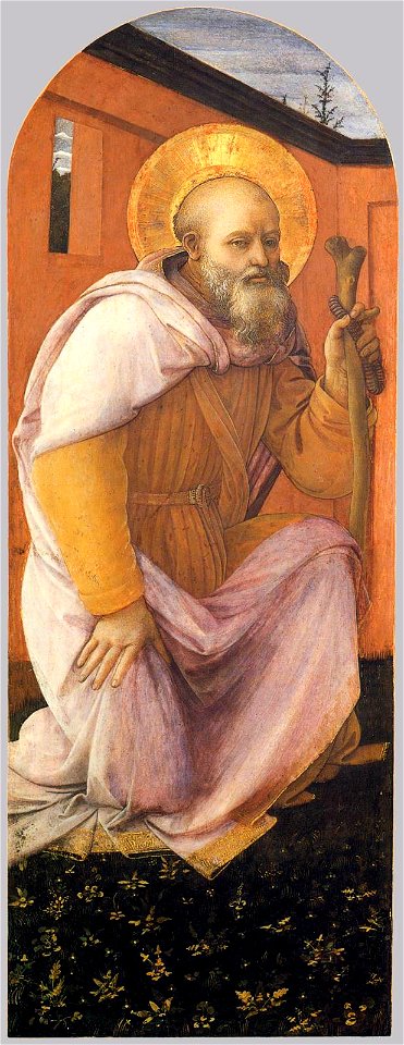 Fra Filippo Lippi - St Anthony Abbot - WGA13252