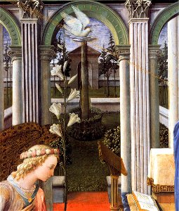 Fra Filippo Lippi - Annunciation (detail) - WGA13205