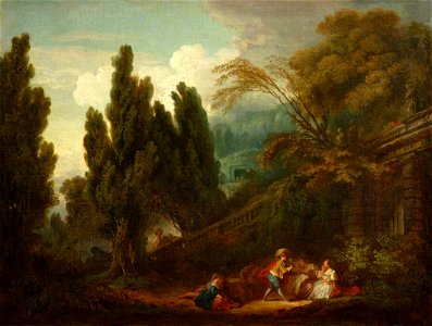 Fragonard - Le Jeu de la palette