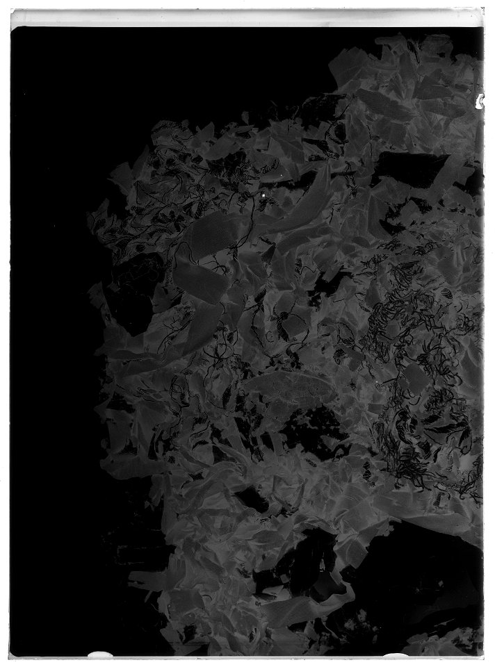 Fragment av strumpeband - Livrustkammaren - 17977-negative