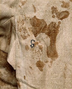 Fragment från Kristinas grav i Peterskyrkan i Rom - Livrustkammaren - 47941