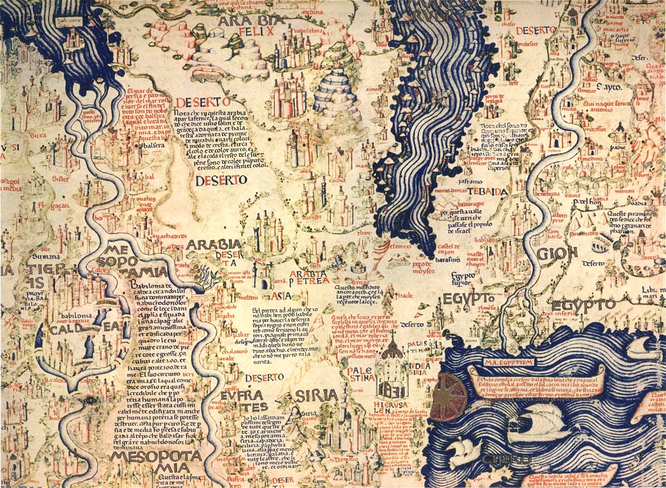 Fra Mauro map, sector XXII