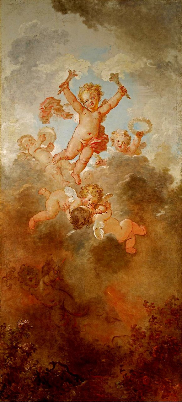 Fragonard - The Progress of Love Love Triumphant, 1790–91