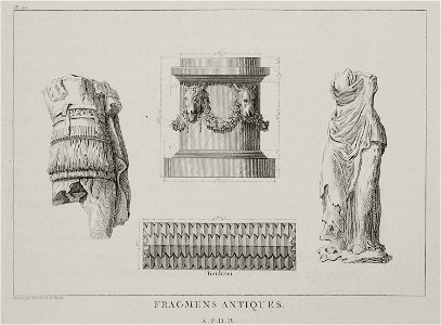 Fragmens Antiques - Choiseul-gouffier Gabriel Florent Auguste De - 1782