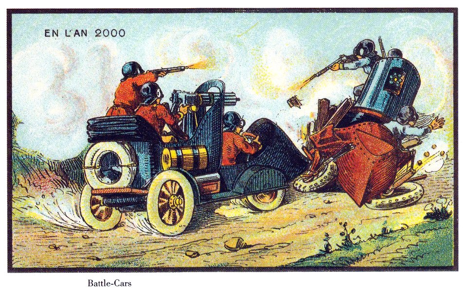 France in XXI Century. War cars