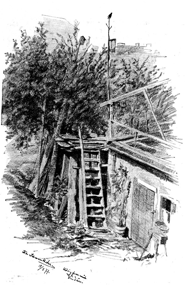 Fra Muenchen - from München - 1877