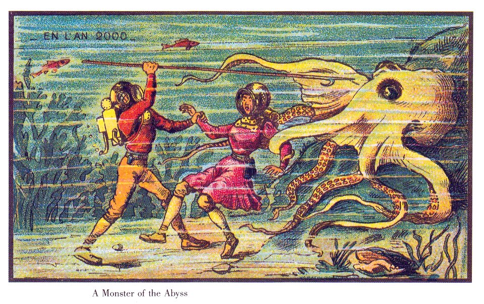France in XXI Century. Sea monster