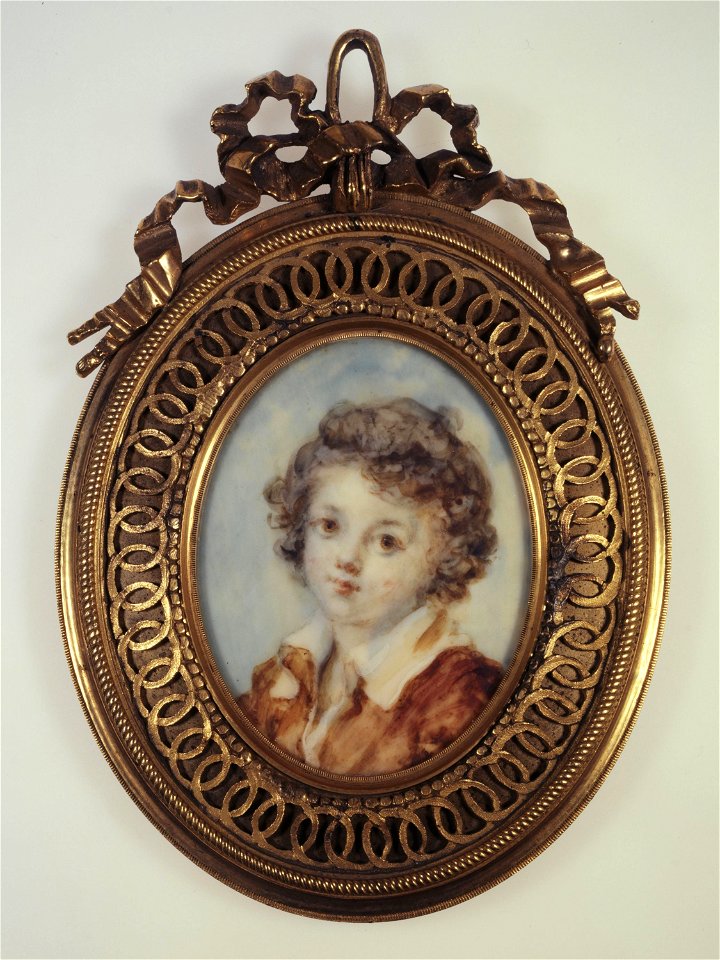 Fragonard, Marie-Anne - Portrait en buste d'un jeune garçon - J729 - Musée Cognacq-Jay