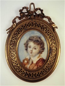Fragonard, Marie-Anne - Portrait en buste d'un jeune garçon - J729 - Musée Cognacq-Jay