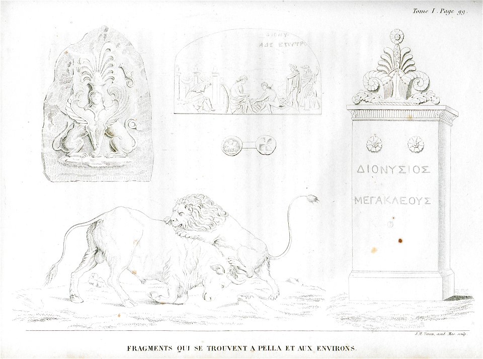 Fragments qui se trouvent à Pella et aux environs - CousinÉry Esprit Marie - 1831