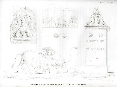 Fragments qui se trouvent à Pella et aux environs - CousinÉry Esprit Marie - 1831