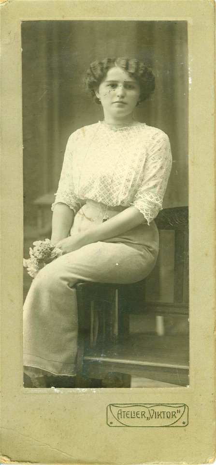 Franc Kunc - ženski portret