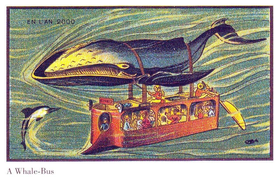France in XXI Century. Whale bus